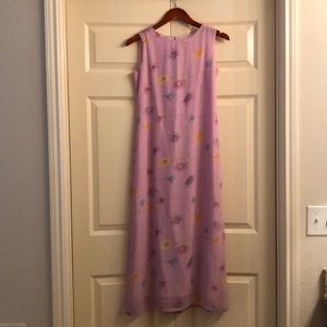 Talbots Kids Pink Flower Sun Dress